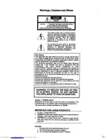 Preview for 2 page of JVC XL-F154BK Instructions Manual