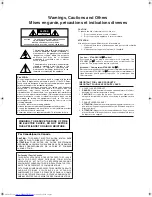 Preview for 2 page of JVC XL-FZ700 Instructions Manual