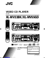 Preview for 1 page of JVC XL-MV33BK Instructions Manual