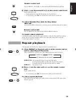 Preview for 17 page of JVC XM-448BK Instructions Manual