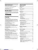 Preview for 3 page of JVC XV-M5GSL Instructions Manual