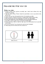 Preview for 2 page of JWA RIVADAVIA 70793 Assembly Instruction Manual