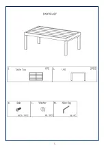 Preview for 5 page of JWA RIVADAVIA 70793 Assembly Instruction Manual