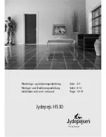 Jydepejsen Jydepejs H530 Installation And User Manual preview
