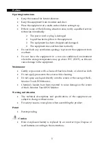 Preview for 4 page of K?Monitor Touch POS User Manual