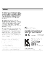 Preview for 28 page of K-Rain PRO-LC Installation, Programming, And Operation Manual