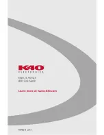 Preview for 20 page of K40 RL200i Owner'S Manual