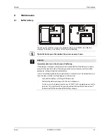 Preview for 61 page of Kaba B-eco Manual