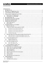 Preview for 2 page of Kaba Combi B 30 Operating Instructions Manual