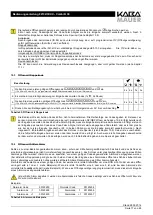 Preview for 17 page of Kaba Combi B 30 Operating Instructions Manual