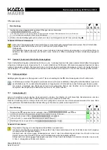 Preview for 18 page of Kaba Combi B 30 Operating Instructions Manual