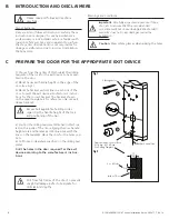 Preview for 4 page of Kaba E-730 Series Installation Manual