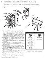 Preview for 7 page of Kaba E-730 Series Installation Manual