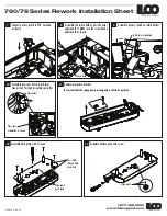 Preview for 2 page of Kaba Ilco 790/79 Series Rework Installation Sheet