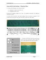 Preview for 7 page of KABTRONICS World Clock Operating And Assembly Manual