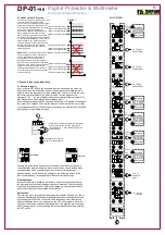 Preview for 2 page of KAEL DP-01-96 Quick Start Manual