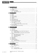 Preview for 3 page of KAESER KOMPRESSOREN EPC 1000-2-G Assembly And Operating Manual