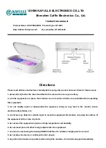 KAFULLE KF-9301 Instruction Manual preview