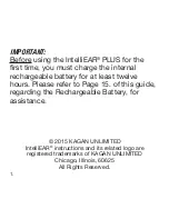 Preview for 2 page of Kagan intelliear Instructions For Use Manual