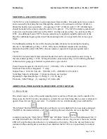 Preview for 5 page of Kahlenberg M-522 Installation, Operation And Maintenance Instructions