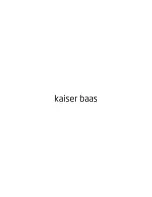 Preview for 36 page of Kaiser Baas KBA04041 User Manual