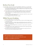 Preview for 34 page of Kalamazoo Outdoor Gourmet K500HB Use And Care Manual