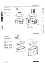 Preview for 8 page of Kaldewei DUO POOL 150 Series Installation Instructions Manual