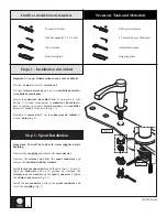 Preview for 6 page of Kalia BELLINO BF1061 Installation Instructions / Warranty