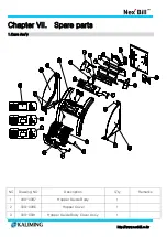 Preview for 86 page of Kaliming Nex Bill KL-2000 seies Manual