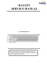 Kalley K-LED40FHDXT2 Service Manual preview