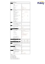 Preview for 6 page of Kalley K-LED43FHDRST2 Service Manual