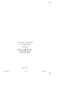 Preview for 10 page of Kallista P70082 Installation And Care Manual