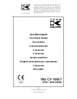 Kalorik TKG CV 1003 T User Manual preview