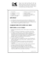 Preview for 22 page of Kalorik USK EK 28441 Operating Instructions Manual