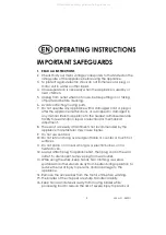 Preview for 2 page of Kalorik USK MS 1 Operating Instructions Manual