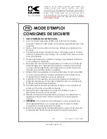 Preview for 25 page of Kalorik USK SC 38598 Operating Instructions Manual