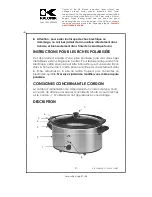 Preview for 27 page of Kalorik USK SC 38598 Operating Instructions Manual