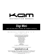 Preview for 1 page of KAM Digi Mini Instruction Manual