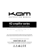 Preview for 1 page of KAM KD series Instruction Manual