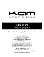 KAM PAR56 V2 Instruction Manual preview
