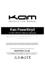 Preview for 1 page of KAM PowerStrip5 Manual