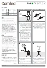 Kamiled SELENE1028 Installation Instructions preview