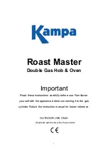 Preview for 1 page of Kampa Roast Master Instructions Manual