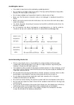 Preview for 10 page of K&H NC-8608SL Instruction Manual