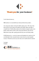 Preview for 3 page of K&K Mini Messenger Operating Manual