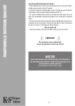 Preview for 5 page of K&S KS 14100HDE ATSR Owner'S Manual