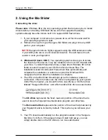 Preview for 7 page of Kanguru Bio Slider User Manual