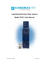 Kanomax FMT 9310 User Manual preview