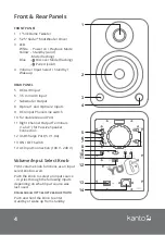 Preview for 4 page of Kanto YU6 User Manual