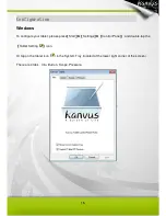 Preview for 16 page of Kanvus Light 54 User Manual